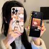 Ангел Махиру Шина Аниме Чехол для телефона для iPhone 16 15 14 13 12 11 X XR XS 8 7 Pro Max Plus Mini Цветной Роскошный Смартфон Красивый