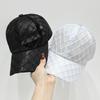 Chic Breathable Mesh Baseball Cap - Adjustable Sun Protection Hat for Women, Perfect for Spring & Summer
