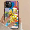 The S-Simpsons For iPhone 16 15 14 11 12 13 Mini Pro Max X XR XS Phone Case shockproof frosted