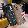Мягкий силиконовый чехол для телефона с новогодним календарем для iPhone 14 16 13 11 12 15 Pro Max 7 8 Plus XR XS X SE, противоударный чехол
