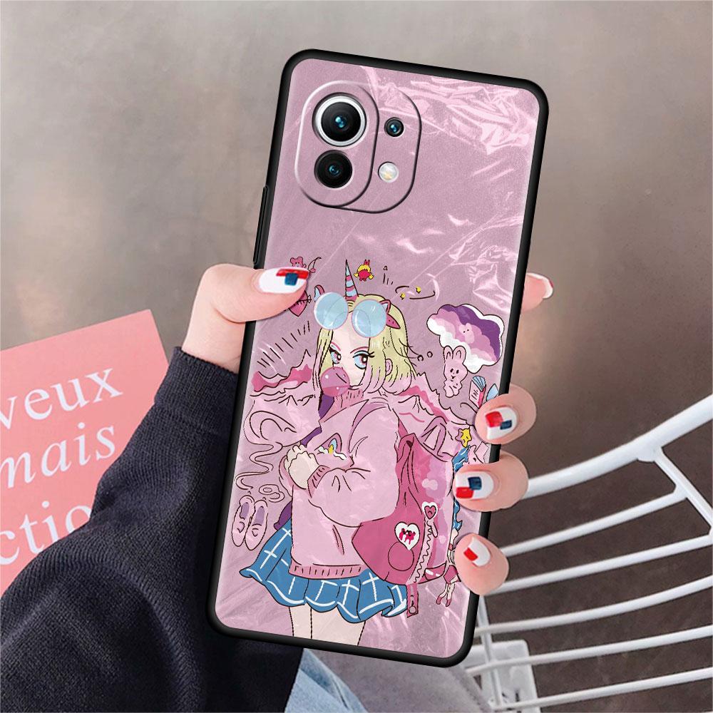 Чехол Opera Retro Girl Funda для Xiaomi Mi 11 Lite 5G NE 11T Pro 10T 9T Note 10 12 12X 12S, ультрамягкий силиконовый чехол для телефона