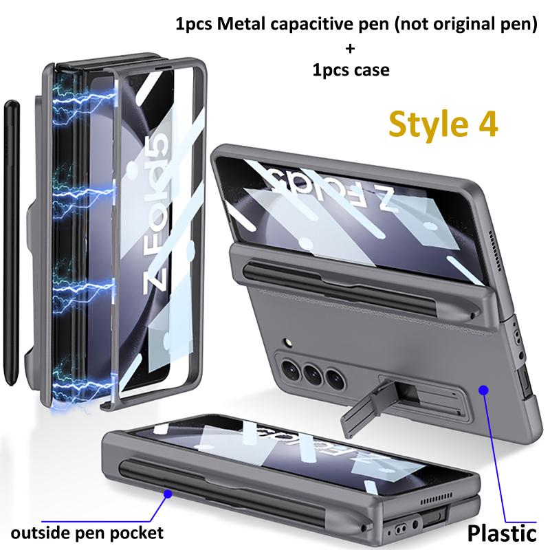 Чехол с магнитным вращающимся шарниром для Samsung Galaxy Z Fold 5 Z раза 4 Z раза 3