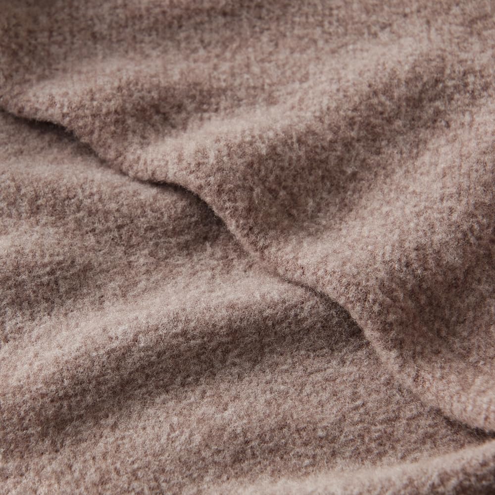 GUNZE HOTMAGIC MH9546 Женское термобелье с длинным рукавом, толстое, с начесом, теплое, с холодным черным мотивом, Ткань, Влагоотводящее, Теплогенерирующее, Термобелье,