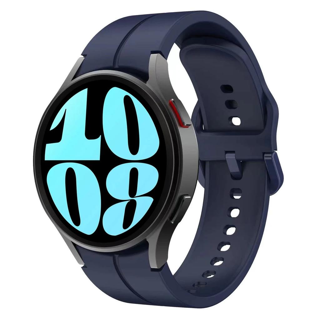 Силиконовый ремешок без зазоров для Samsung Galaxy Watch 7/6/5/4 44мм 40мм 5Pro 45мм Браслет Galaxy 6 Classic 47мм 43мм 46мм Correa