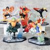 Набор Фигурок Действия One Piece Огненный Кулак Луффи Эйс Санджи Боевая Модель Куклы ПВХ Зоро Сабо Призрачный Трехклинковый Коллекционные Игрушки
