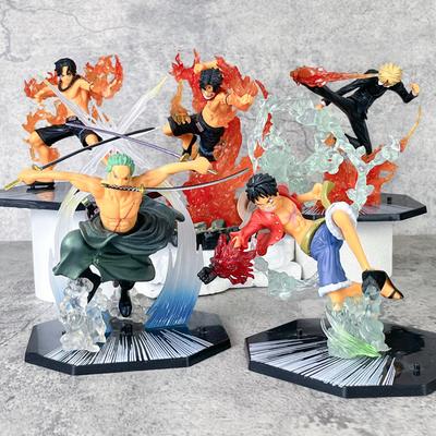 Набор Фигурок Аниме One Piece Луффи Ророноа Зоро Сабо Портгас Д. Эйс Винсмок Санджи Коллекционные ПВХ Модели Куклы