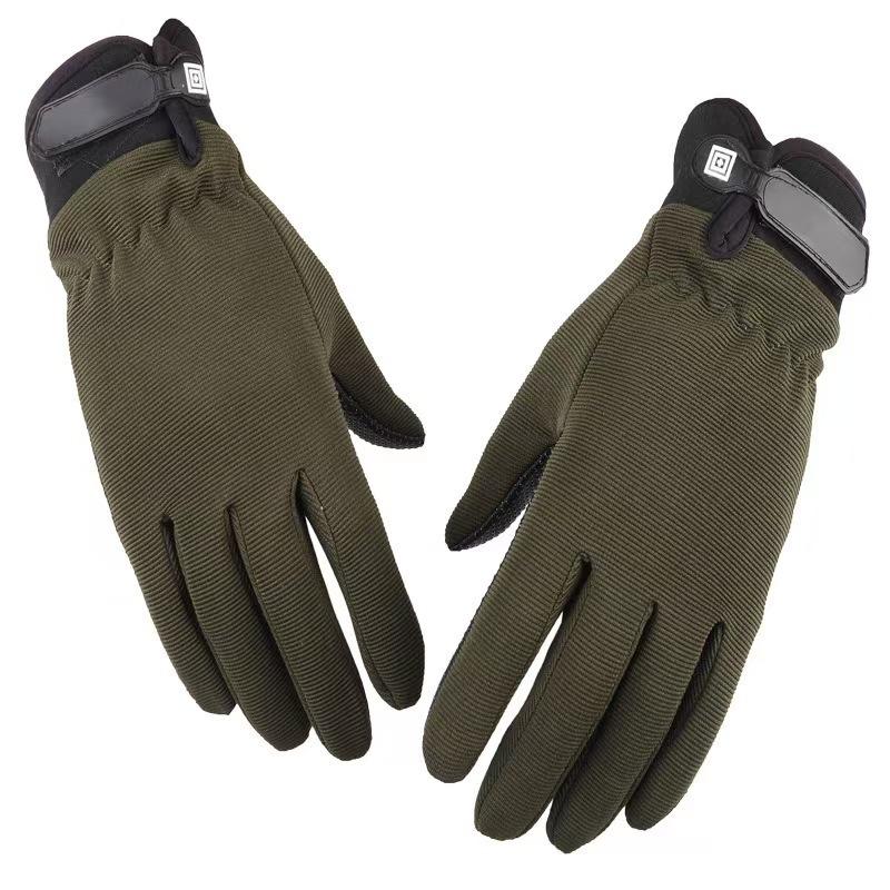 Special Forces Outdoor Training Mountaineering Anti Slip Fitness Sports Military Fan Fighting Half Finger Tactical Gloves Men Add Fleece