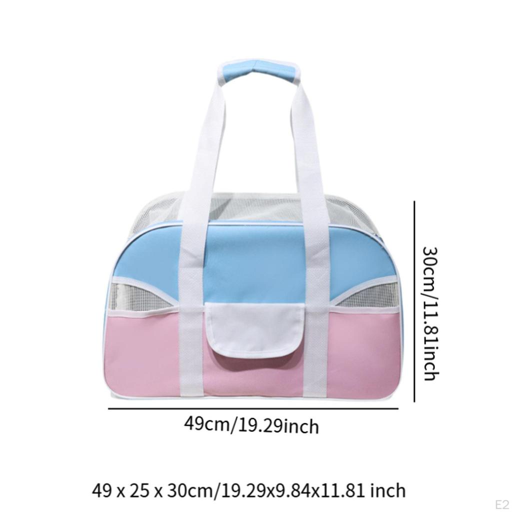 Дорожная сумка для домашних животных, дышащая сумка-переноска для походов, котят, щенков, котят