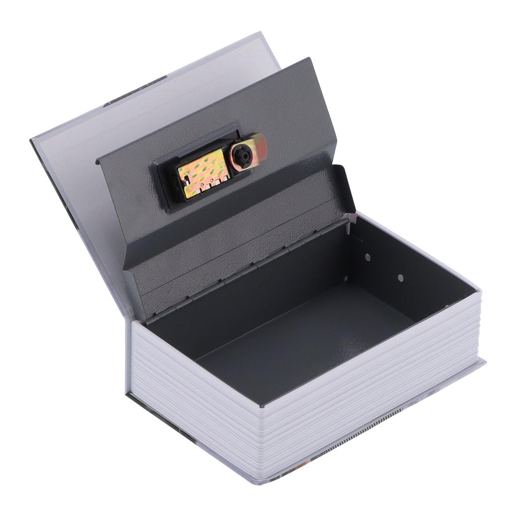 Mini Safe Box Originality Simulation Book Shape Storage Money Case for Home Living Room Office