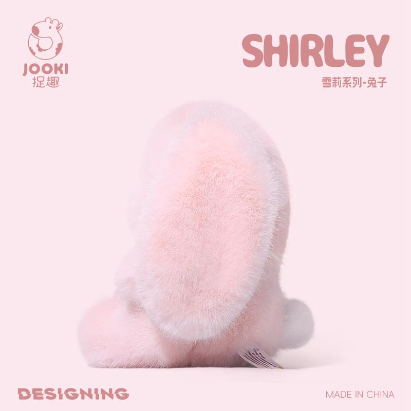 Милая розовая плюшевая игрушка-зайчик, мягкая набивная игрушка-кролик, подушка для сна для девочки, подарок на день рождения, подарок к школе, мультяшная тематика