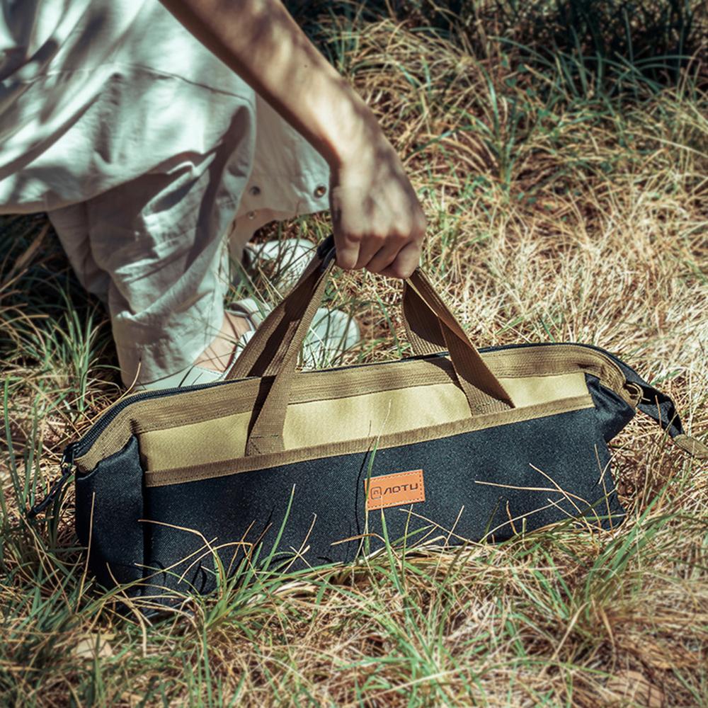 Tent Stake Storage Bag Camping Gear Duffel Bag Waterproof Outdoor Camping Backpacking Tent Peg