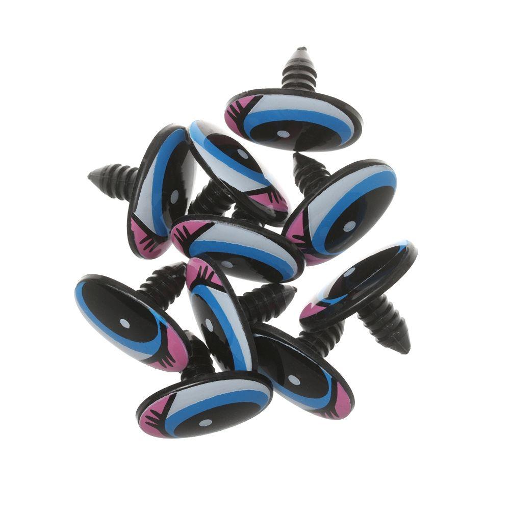 Blue Educational Gift Toy Puppets Dolls Eye DIY Doll Accessories Plush Animals Parts Safety Eyes