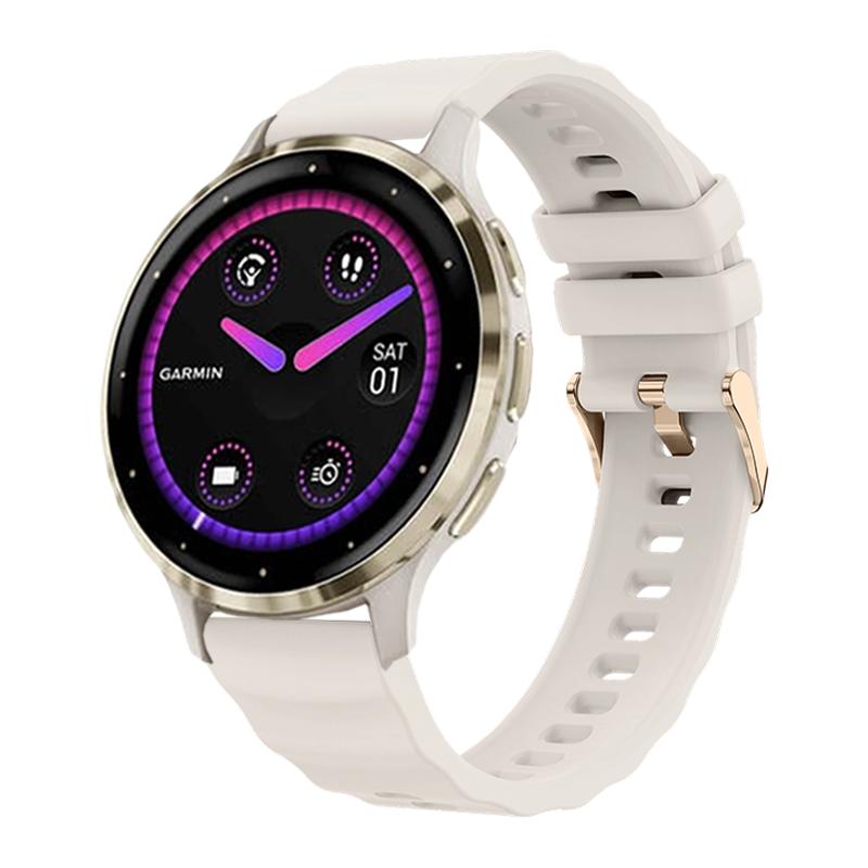 Силиконовый ремешок 18 мм для Garmin Venu 2S 3S Forerunner 255S 265S Спортивный браслет для Garmin Vivoactive 4S Active S Универсальный ремешок