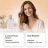 Rose Fragrance Hair Perfume Mist Gentle Natural Fresh Elegant Light Scented Daily Portable Hair Spray