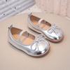 Spring and Autumn New Style Girls Princess Shoes Comfortable Trendy Soft Sole Leather Shoes