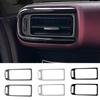For 2024 Suzuki Spacia Custom Interior Door Handle Trim Light Side Decorative Frame Air Sticker Interior Outlet Conditionin H4V4