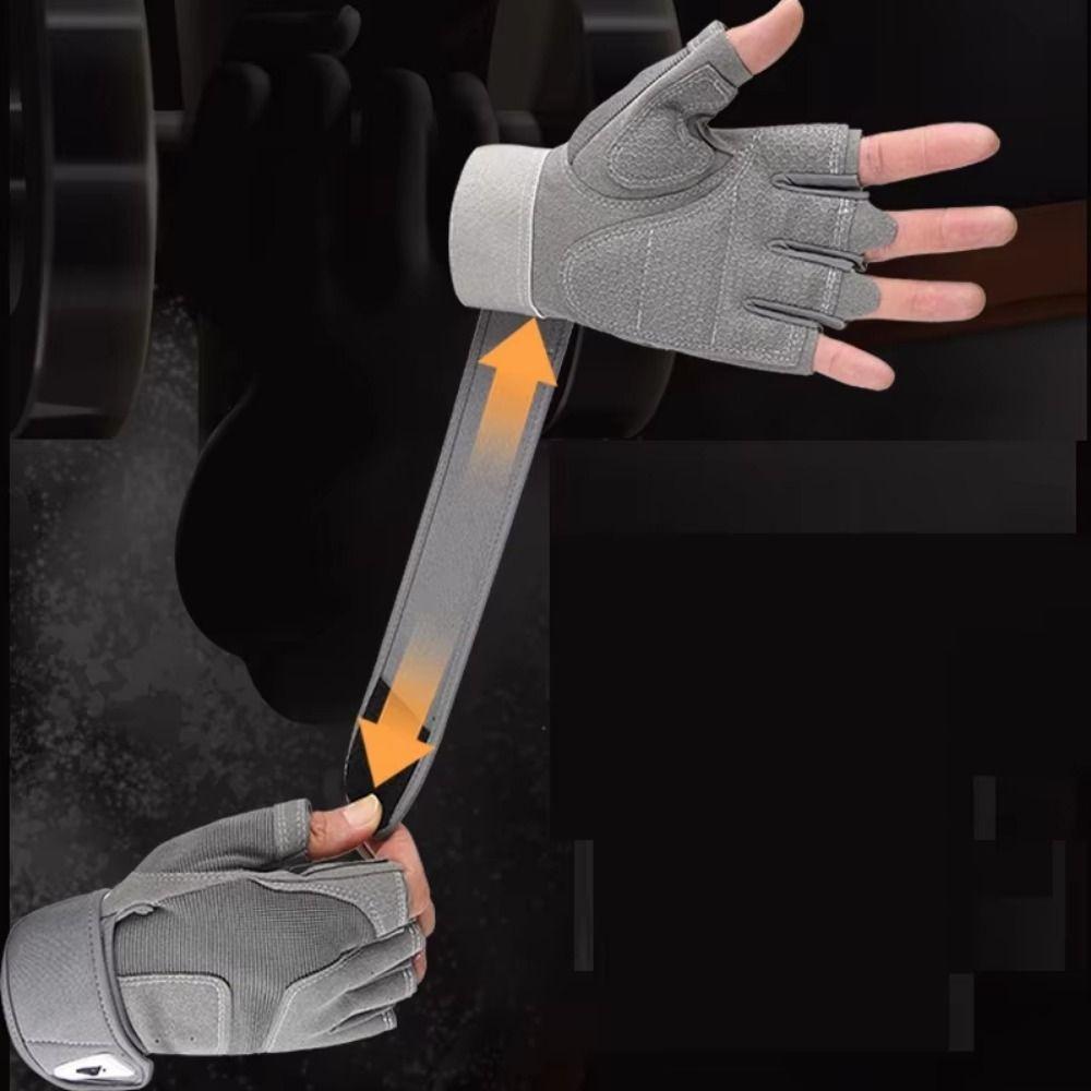 Anti-Slip Racing Gloves Vintage Half Finger Gloves Motorcycle Equipment Accessories