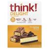 Think!, Delay Protein Bar, Chocolate Peanut Butter Pie, 10 Bars, 40G (1.41Oz) Each