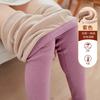 Winter Velvet Thickened Thermal Pants Extra Thick Cold-proof High Waist High Elastic Inner Wear Hot German Velvet Legged Cotton Pants Women