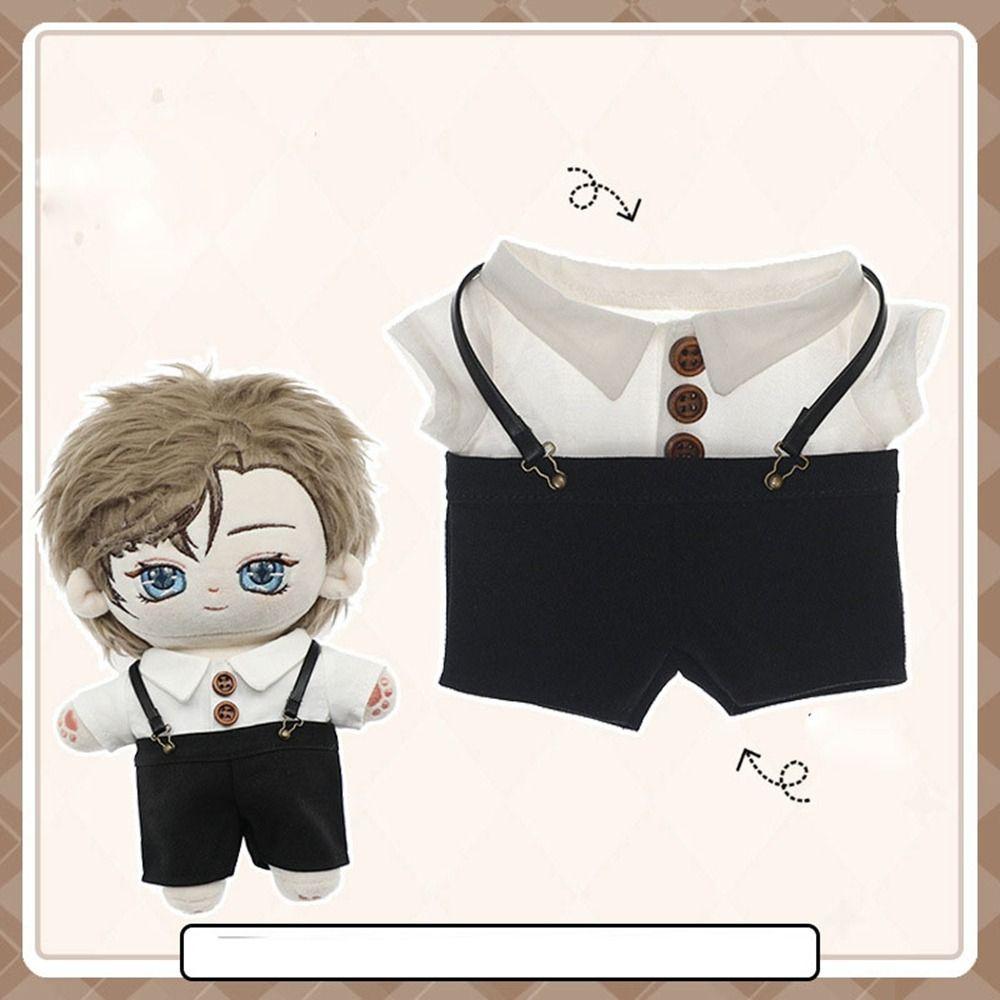 1 шт./1 комплект, повседневная одежда, брюки, костюмы для куклы 20 см/куклы 1/12, хлопковая кукла 20 см