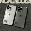 Библейский сюжет на Кресте Модный чехол для телефона для iPhone 17 16E 15 11 12 14 13 Pro Max 16 Plus 17E Air Ударопрочный чехол Fundas