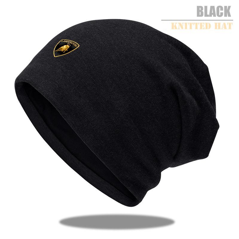 Регулируемая шапка с логотипом автомобиля, высококачественная, с плюшевой подкладкой, зимняя шапка для Lamborghini Urus Huracan Aventador, премиальные автомобильные аксессуары