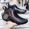 New Rain Boots Low Top Unisex Large Size Ankle Rubber Boots Waterproof Outdoor Fishing Shoes Kitchen Non-Slip Rain Boots 36-44