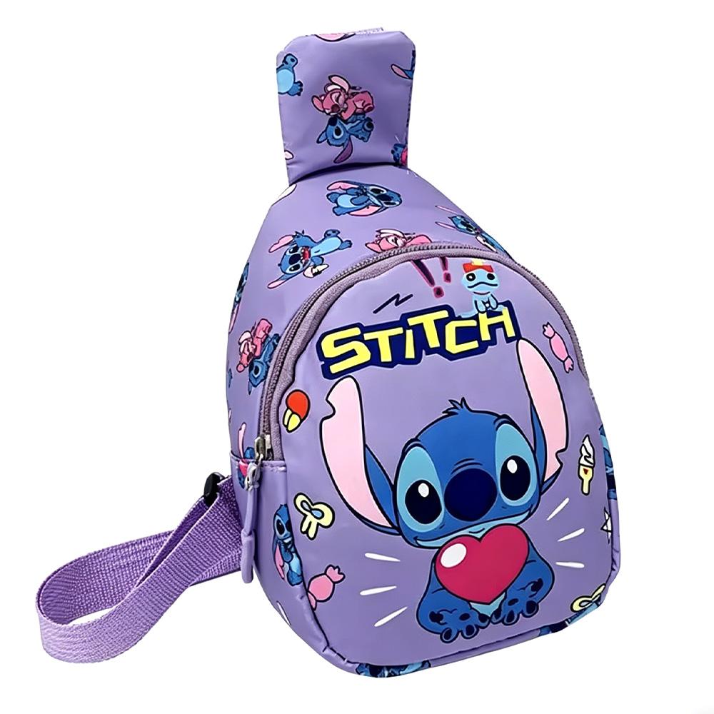 Angel Anime Cartoon Crossbody Bag Fashionable Casual Mini Chest Sling Coin Purse Creative Gift