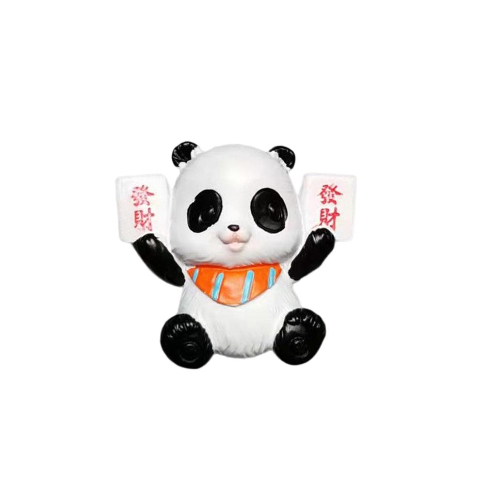 Несколько стилей, дополнительный мультфильм, новая милая панда, личность, креативный дизайн, наклейки на холодильник из смолы, украшение для кухни