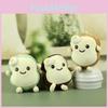 And Adorable Fun Plush Bread Keychain Fluffy Soft Toy Great For Backpacks Kids