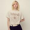 [mardimercredi] ФУТБОЛКА FLOWERMARDI_ОАТМИЛ ТОП