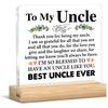 Dad Gift From Daughter, Gifts for Father Fathers Day Birthday, Dad Clear Acrylic Desk Decorative Sign Home Office Desk Decor