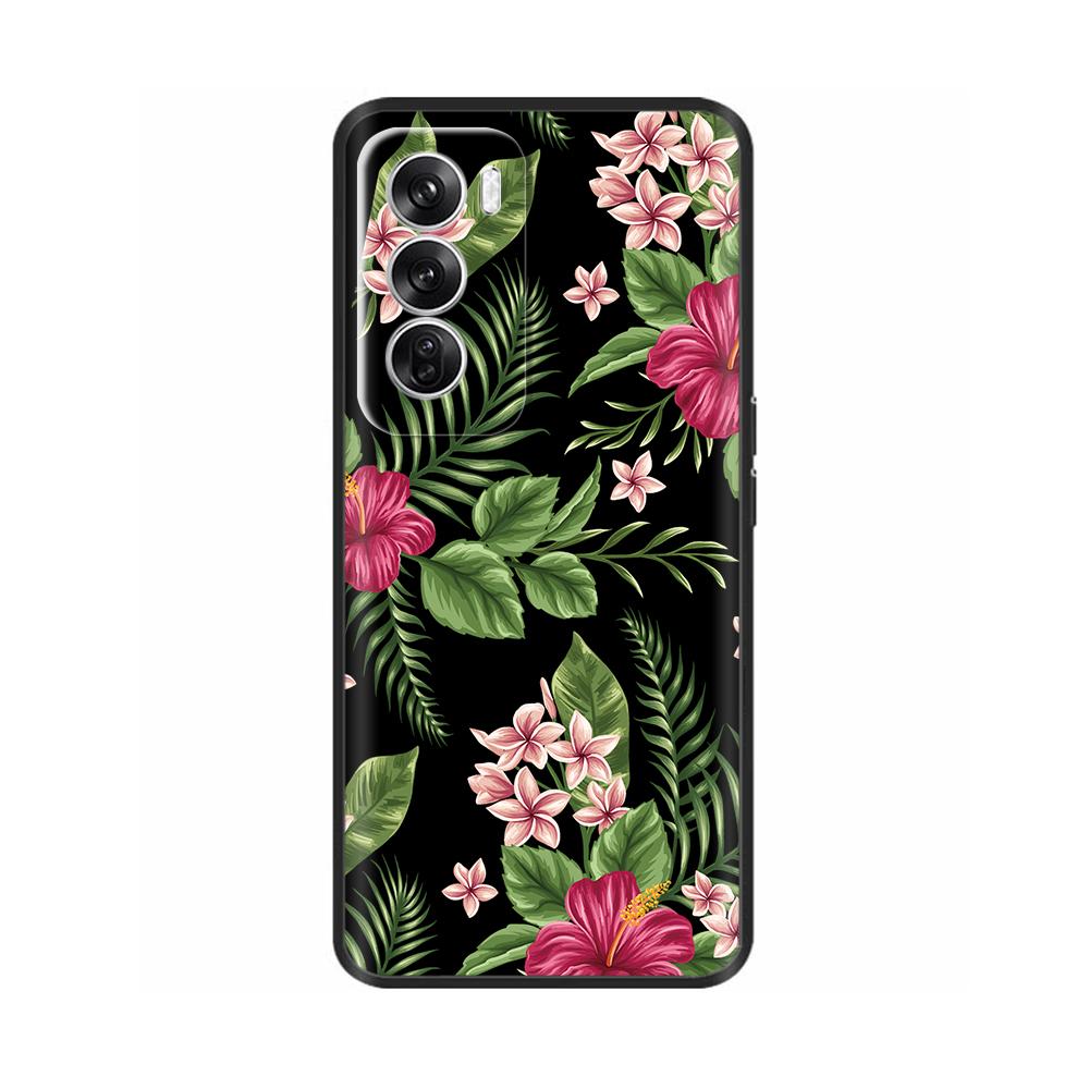 Роскошный painted чехол для OPPO Reno 12 Pro Задняя крышка Силиконовый чехол для телефона для OPPO Reno 12 Reno12 Pro 5G Защитный корпус Capas