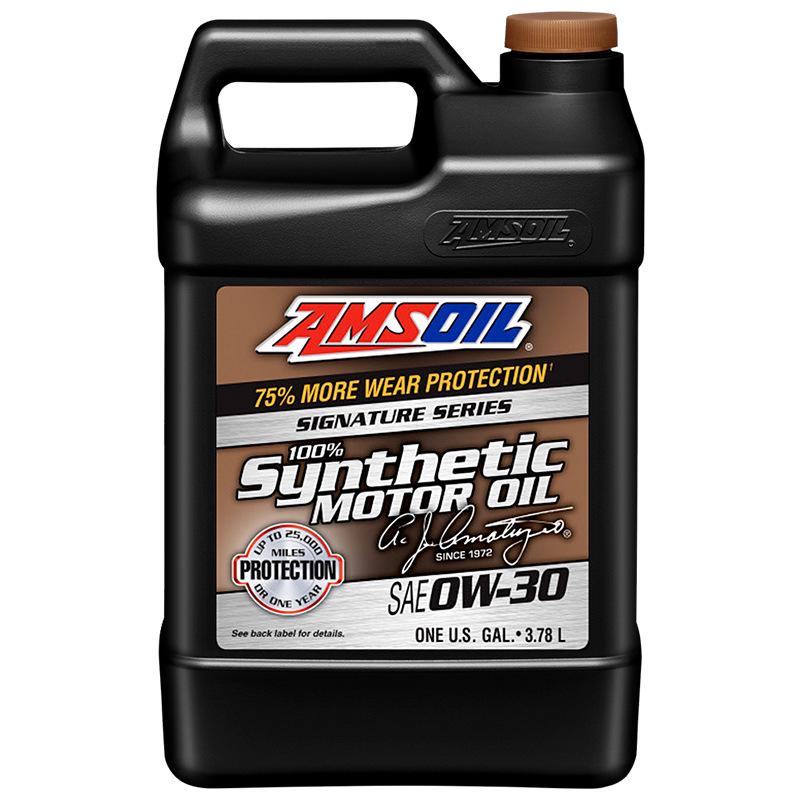 Amsoil 0W30 Signature Series Fully Synthetic Engine Oil for Japanese, American, and Korean Cars