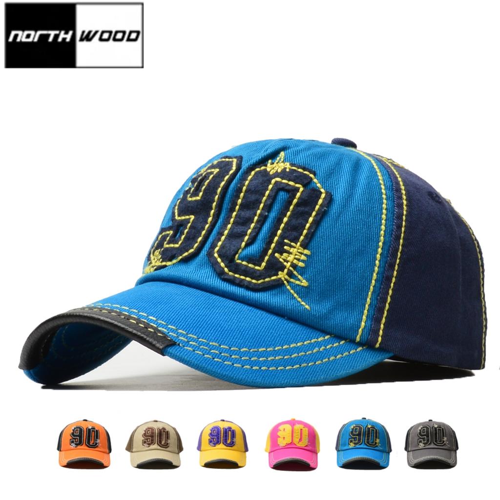 Northwood Summer Mesh Embroidered 90 Letters Baseball Caps for Men Women Outdoor Hip Hop Baseball Cap Sunshade Breathable Dad Hats Men Trucker Hats