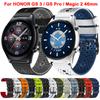 Ремешок для HONOR Watch GS 3 GS3 Силиконовый Ремешок-браслет Для Honor GS Pro / Magic Watch 2 46 мм Браслет Ремень Correa