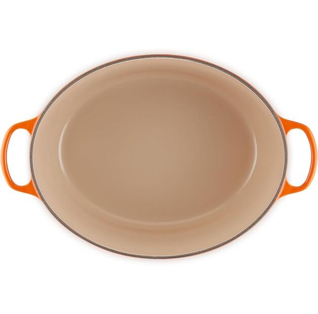 Cast Iron Roaster Le Creuset Signature Oval 40 Cm Oven Red 14.8 L (21178400902430)