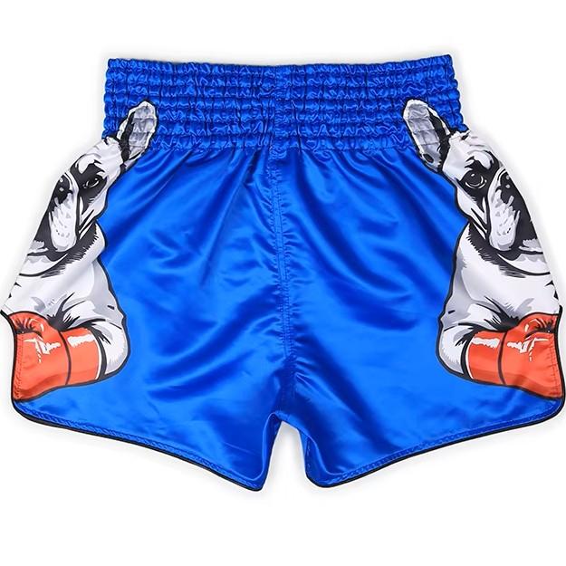 Bull Dog Snake Tiger Muay Thai MMA UFC Shorts Pants Kickboxing Boxing Unisex Men Women Kid Quick Dry Print Elastic Polyester Training