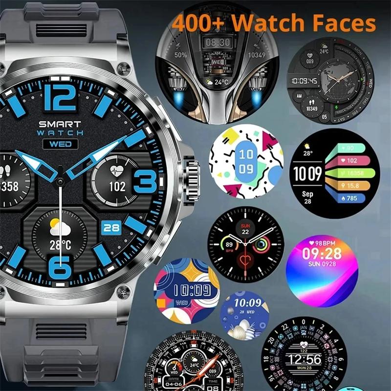 Новинка для Huawei Samsung GPS Tracking Smart Watch Men Ultra HD AMOLED Max Screen 1,85 дюйма 710 мАч Hear Trate BT Call NFC Smartwatch