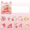 10 Pcs INS Fruit Grape Strawberry Lemon  for Journaling Planner Scrapbooking Material Sticker Creative DIY Decoration Stationery