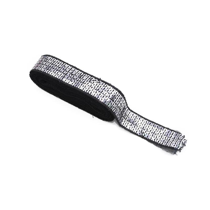 10 ярдов/лот 5 рядов квадратная пайеточная вышивка лента 25 мм пайеточное кружево отделка для шитья рукоделия одежды головного убора свадебного украшения