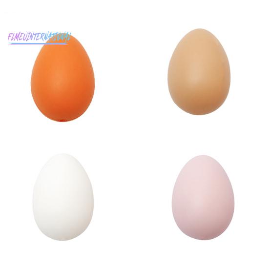 1 комплект пасхальных яиц, произвольный цвет - гладкая поверхность, реалистичные многоразовые 100 шт., цветостойкие DIY, создающие атмосферу, пасхальные яйца, подвески, пасхальные принадлежности