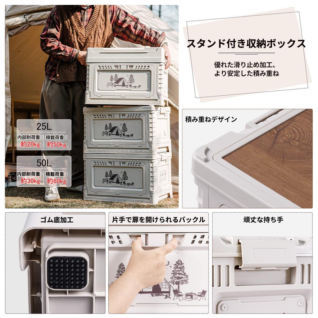 Naturehike Официальный магазинный ящик для хранения с крышкой, ящиком, большой грузоподъемностью, складной, штабелируемый, 3 двери, большая емкость, стильный, милый, для улицы