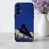 J-Японский B-Бусидо S-Самурай Чехол для телефона для Samsung Galaxy A73,A72,A71,A70,A53,A52,A51,Мягкий силиконовый черный чехол