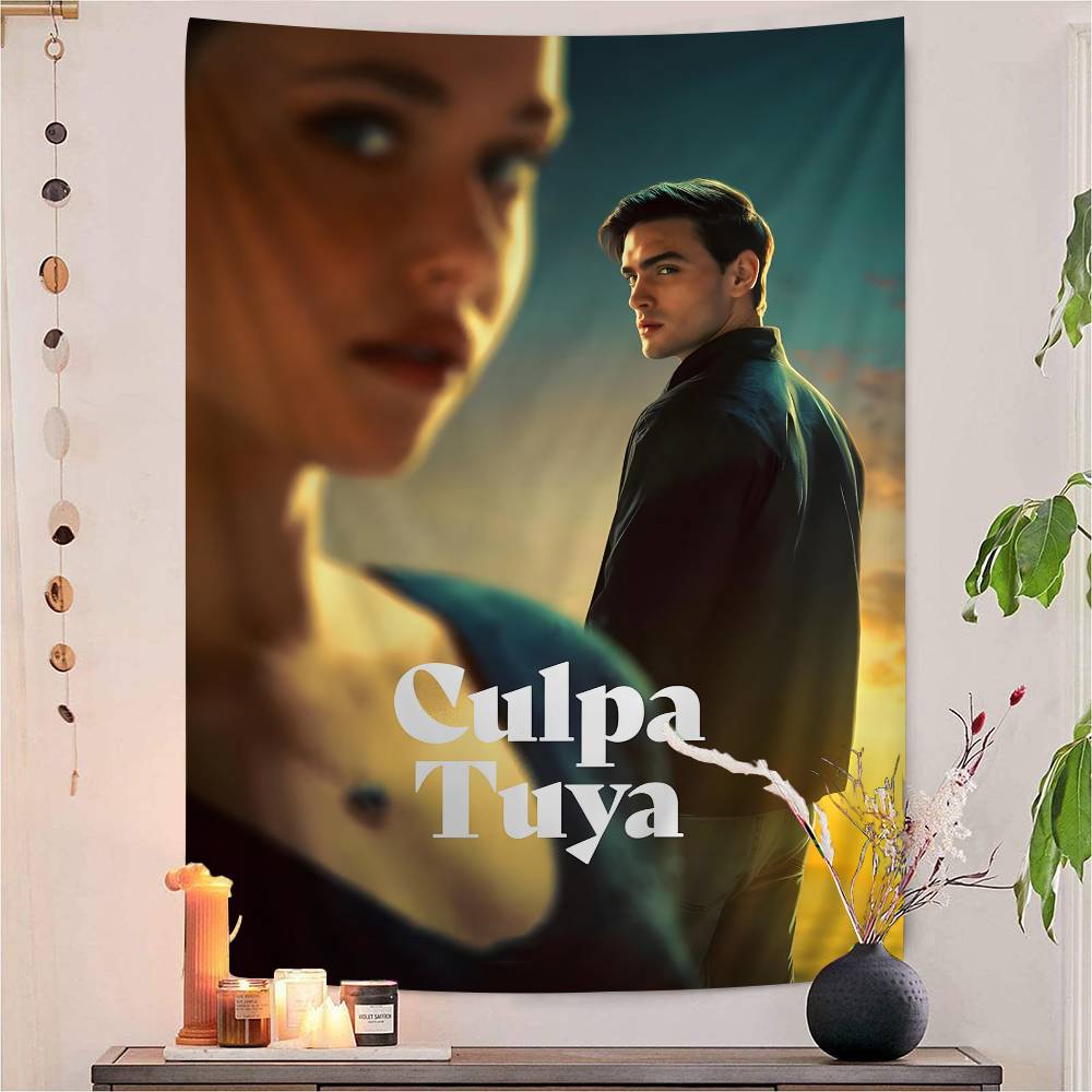 Моя вина Culpa Mia 2023 Фильм Винтажные Хиппи Настенные Гобелены Богемные Настенные Гобелены Мандала INS Домашний Декор