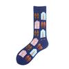 Unisex Divertidos Funny Socks Men Art Floar Dog Banana Pizza Chili Skarpetki Crew Socks Novelty Cotton Calcetines Mujer Sokken