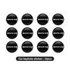 15mm Car Key Badge Emblem Replacement Car Key Stickers Auto Accessories For Mercedes Benz AMG W204 W205 W203 W211 W201 W210 W108 LL28