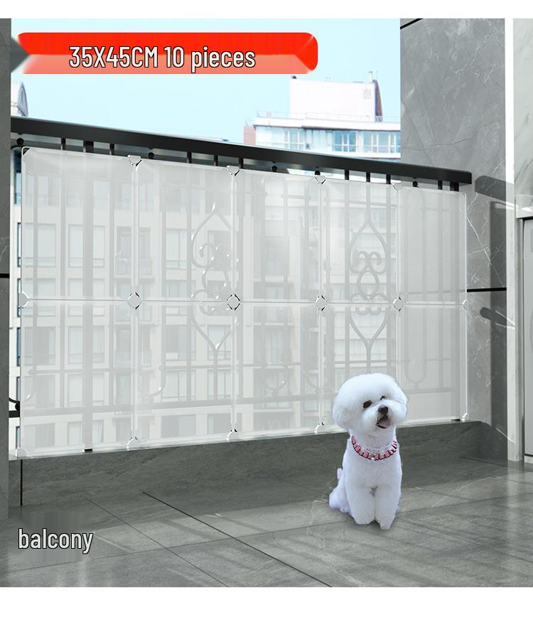 Экран для конфиденциальности и безопасности на балконе: Дождезащитное, Пылезащитное, Защищающее от домашних животных закрытое ограждение