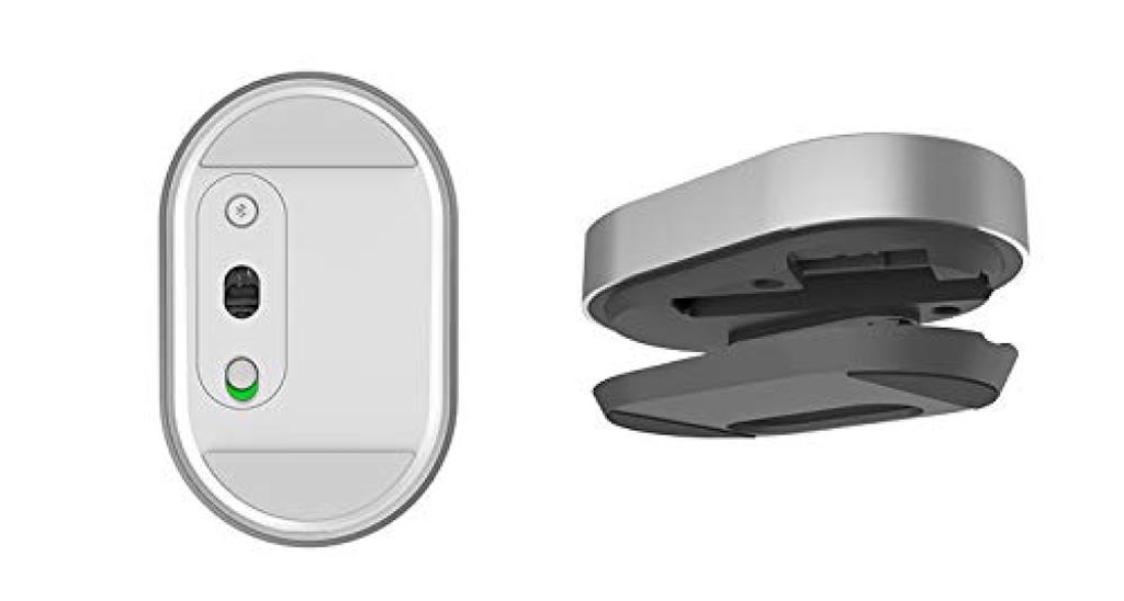 Japanese Rapoo M600mini Compatible Mouse [Official Distributor] Ultra-Compact Multi-Device Bluetooth/2.4GHz (Black)