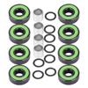 Skateboard Stable Fast Speed Chrome Steel Bearing Extended Inner Ring Perfect for Alignment